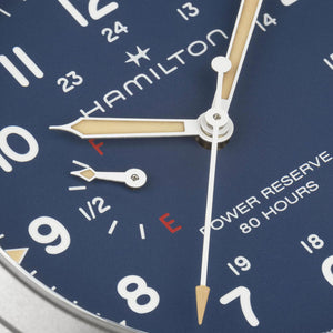 Hamilton 漢米爾頓 Khaki Field 卡其陸戰系列動力儲存手上鍊機械腕錶 40mm H69509940