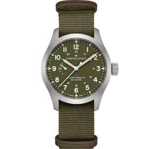 Hamilton 漢米爾頓 Khaki Field 卡其陸戰系列動力儲存手上鍊機械腕錶 40mm H69509960