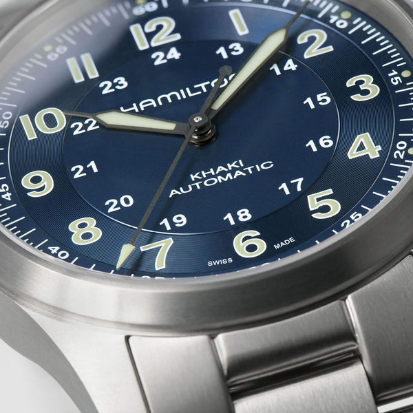 Hamilton 漢米爾頓 Khaki Field 卡其野戰鈦金屬自動機械腕錶 38mm H70205140