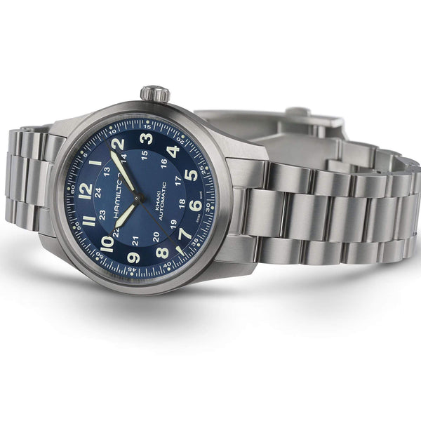Hamilton 漢米爾頓 Khaki Field 卡其野戰鈦金屬自動機械腕錶 38mm H70205140