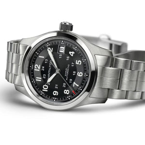 Hamilton 漢米爾頓 Khaki Field 卡其野戰80小時自動機械腕錶 38mm H70455133 - 新萬國鐘錶