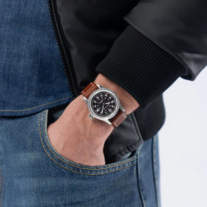 Hamilton 漢米爾頓 Khaki Field 卡其野戰80小時自動機械錶 38mm H70455533 - 新萬國鐘錶