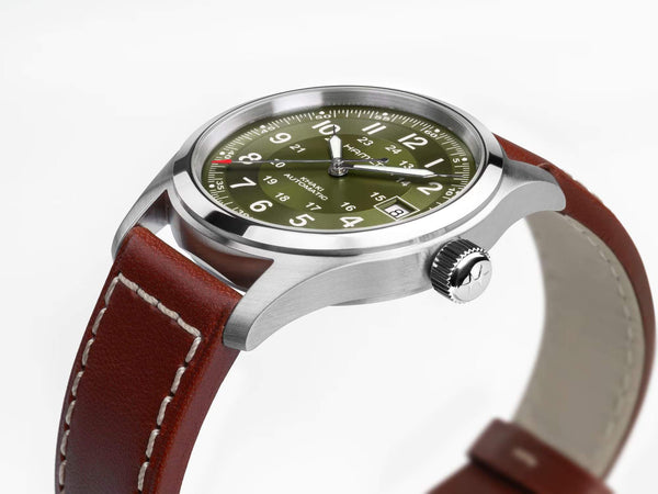 Hamilton 漢米爾頓 Khaki Field 卡其陸戰系列自動上鍊機械錶 38mm H70455560