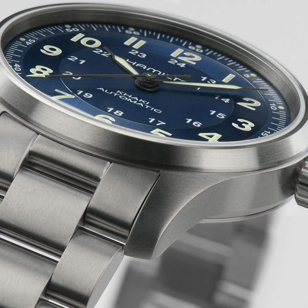 Hamilton 漢米爾頓 Khaki Field 卡其野戰鈦金屬自動機械腕錶 42mm H70545140