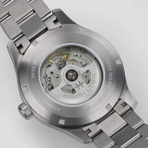 Hamilton 漢米爾頓 Khaki Field 卡其野戰鈦金屬自動機械腕錶 42mm H70545140