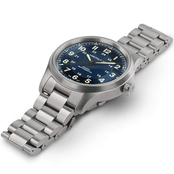 Hamilton 漢米爾頓 Khaki Field 卡其野戰鈦金屬自動機械腕錶 42mm H70545140