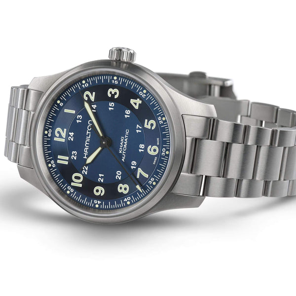 Hamilton 漢米爾頓 Khaki Field 卡其野戰鈦金屬自動機械腕錶 42mm H70545140