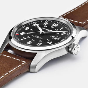Hamilton 漢米爾頓 Khaki Field 卡其野戰系列80小時自動上鍊機械錶 42mm H70555533 - 新萬國鐘錶