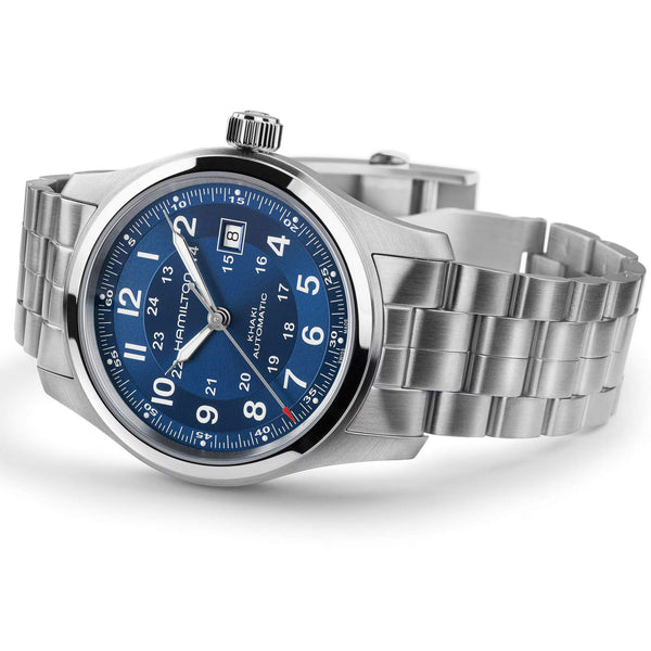 Hamilton 漢米爾頓 Khaki Field 卡其陸戰系列自動上鍊機械錶 42mm H70605140