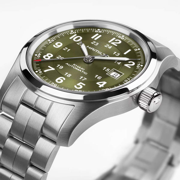 Hamilton 漢米爾頓 Khaki Field 卡其陸戰系列自動上鍊機械錶 42mm H70605160