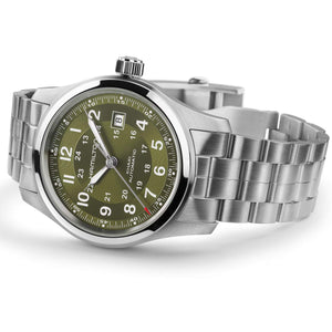 Hamilton 漢米爾頓 Khaki Field 卡其陸戰系列自動上鍊機械錶 42mm H70605160