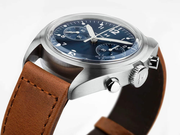 Hamilton 漢米爾頓卡其航空系列 Pilot Pioneer 復刻飛行手上鏈計時碼錶 40mm H76409540