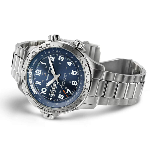 Hamilton 漢米爾頓 Khaki Aviation 卡其航空系列  X-Wind Day Date Auto 45mm H77765141