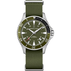 Hamilton 漢米爾頓 Khaki Navy 卡其海軍系列 Scuba 潛水80小時機械錶 40mm H82375961 - 新萬國鐘錶