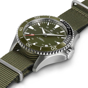 Hamilton 漢米爾頓 Khaki Navy 卡其海軍系列 Scuba 潛水80小時機械錶 40mm H82375961 - 新萬國鐘錶