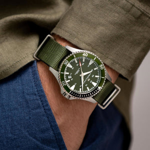 Hamilton 漢米爾頓 Khaki Navy 卡其海軍系列 Scuba 潛水80小時機械錶 40mm H82375961 - 新萬國鐘錶
