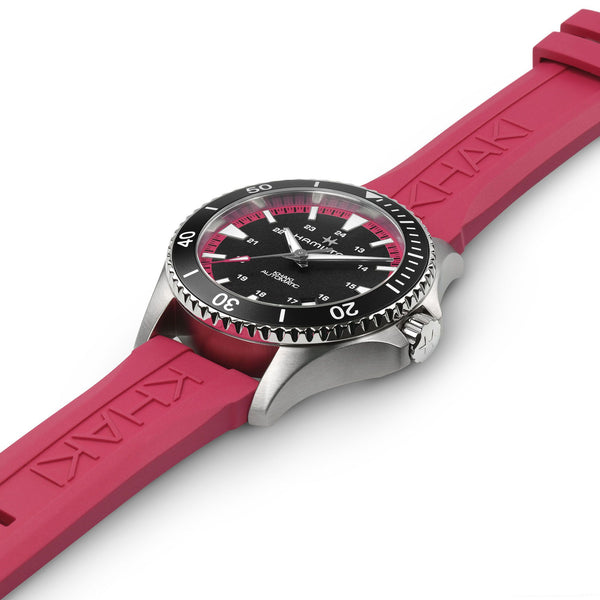 Hamilton 漢米爾頓 Scuba 卡其海軍系列潛水80小時機械錶 40mm H82395330