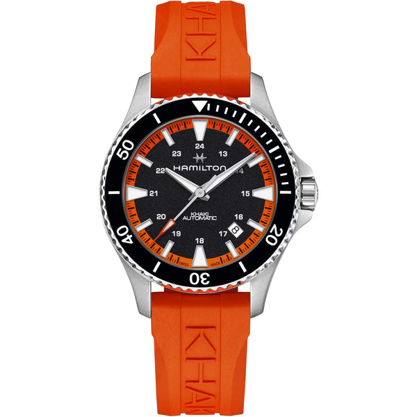 Hamilton 漢米爾頓 Scuba 卡其海軍系列潛水80小時機械錶 40mm H82395331