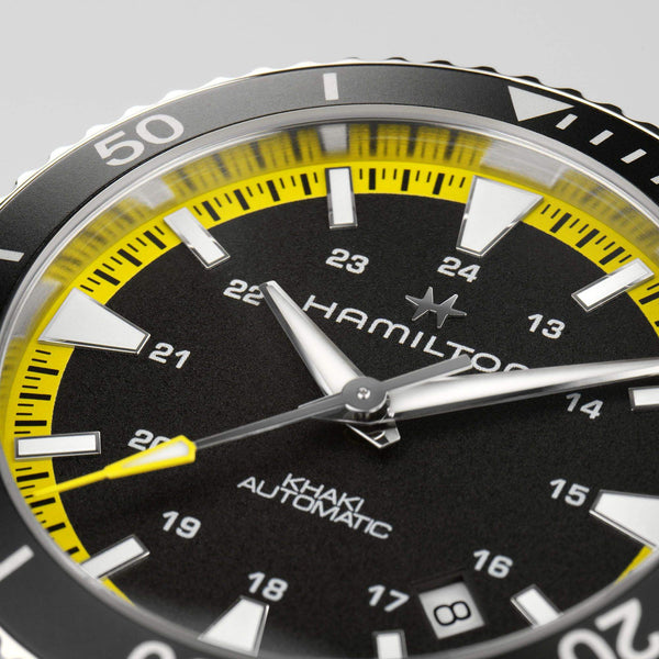 Hamilton 漢米爾頓 Scuba 卡其海軍系列潛水80小時機械錶 40mm H82395332