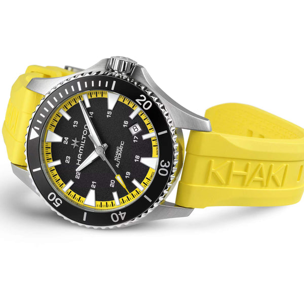 Hamilton 漢米爾頓 Scuba 卡其海軍系列潛水80小時機械錶 40mm H82395332