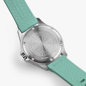 Hamilton 漢米爾頓 Khaki Navy 卡其海軍系列 Scuba 潛水80小時綠松石限量版機械錶 40mm H82415331
