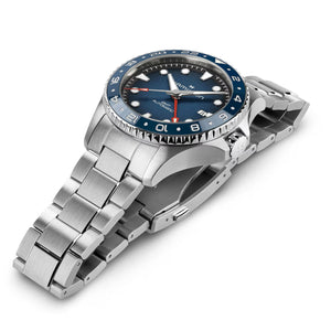 Hamilton 漢米爾頓 Khaki Navy 卡其海軍系列 Scuba GMT兩地時區自動上鍊腕錶 43mm H82535140