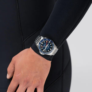 Hamilton 漢米爾頓 Khaki Navy 卡其海軍系列 Scuba GMT兩地時區自動上鍊腕錶 43mm H82535140