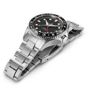 Hamilton 漢米爾頓 Khaki Navy 卡其海軍系列 Scuba GMT兩地時區自動上鍊腕錶 43mm H82555130 - 新萬國鐘錶