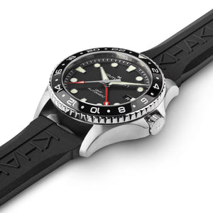 Hamilton 漢米爾頓 Khaki Navy 卡其海軍系列 Scuba GMT兩地時區自動上鍊腕錶 43mm H82555330