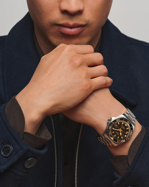 LONGINES 浪琴 HydroConquest GMT深海征服者系列兩地時間浪鬼陶瓷潛水機械錶 41mm L37904666 - 新萬國鐘錶