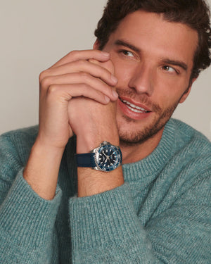 LONGINES 浪琴 HydroConquest GMT深海征服者系列兩地時間浪鬼陶瓷潛水機械錶 41mm L37904969 - 新萬國鐘錶