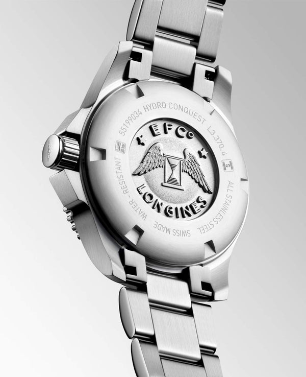 LONGINES 浪琴深海征服者系列浪鬼陶瓷潛水石英錶 32mm L33704566