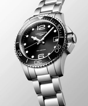 LONGINES 浪琴深海征服者系列浪鬼陶瓷潛水石英錶 32mm L33704566