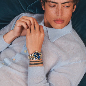 LONGINES 浪琴 Hydroconquest 深海者征服系列黃色PVD不銹鋼自動腕錶 41mm L37423967 - 新萬國鐘錶