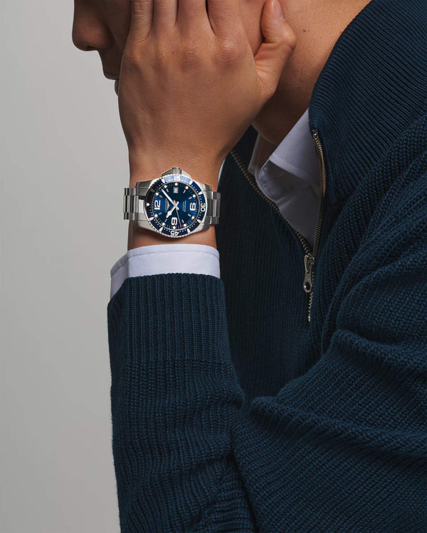 Longines 浪琴深海征服者系列浪鬼機械潛水錶 41mm L37424966 - 新萬國鐘錶