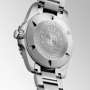 LONGINES 浪琴 HydroConquest 深海征服者系列浪鬼陶瓷潛水機械錶 39mm L37794566 - 新萬國鐘錶