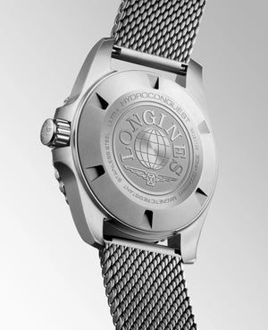 LONGINES 浪琴 HydroConquest 深海征服者系列浪鬼陶瓷潛水機械錶 39mm L37794906 - 新萬國鐘錶