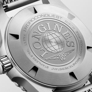 LONGINES 浪琴 HydroConquest 深海征服者系列浪鬼陶瓷潛水機械錶 39mm L37794906 - 新萬國鐘錶