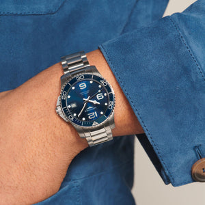 LONGINES 浪琴 Hydroconquest 深海征服者系列浪鬼陶瓷潛水機械錶 39mm L37804966 - 新萬國鐘錶