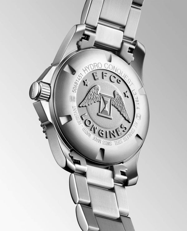 LONGINES 浪琴深海征服者系列浪鬼陶瓷潛水機械錶 41mm L37814566 - 新萬國鐘錶