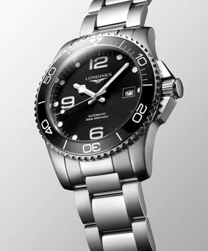 LONGINES 浪琴深海征服者系列浪鬼陶瓷潛水機械錶 41mm L37814566 - 新萬國鐘錶