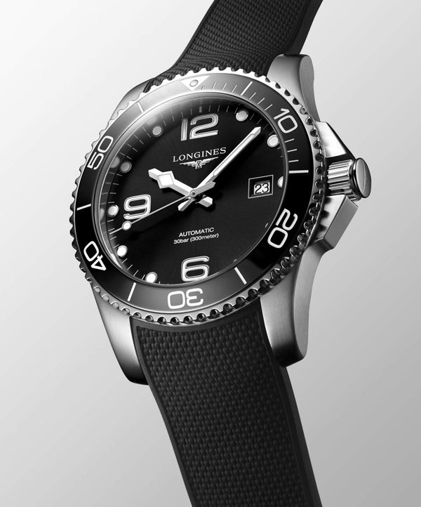 LONGINES 浪琴深海征服者系列浪鬼陶瓷潛水機械錶 41mm L37814569 - 新萬國鐘錶