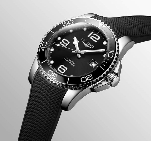 LONGINES 浪琴深海征服者系列浪鬼陶瓷潛水機械錶 41mm L37814569 - 新萬國鐘錶