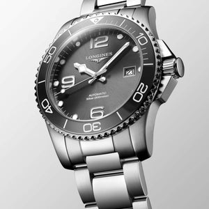 LONGINES 浪琴深海征服者系列浪鬼陶瓷潛水機械錶 41mm L37814766 - 新萬國鐘錶