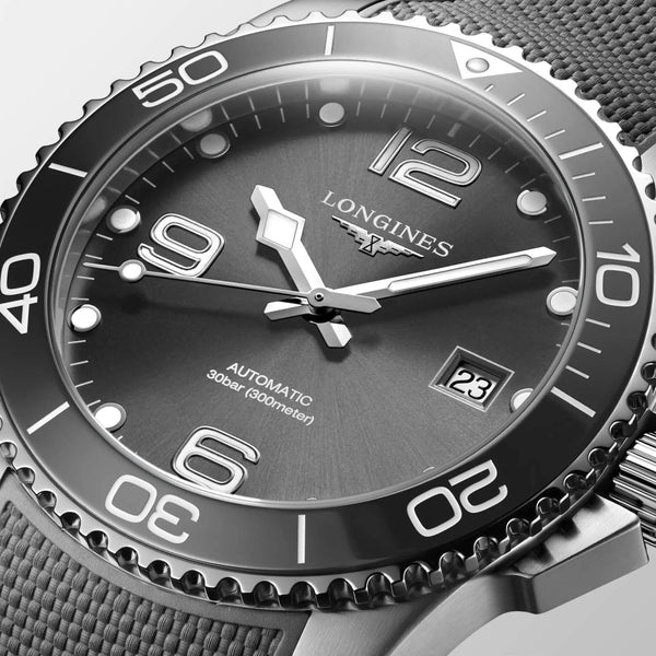 LONGINES 浪琴深海征服者系列浪鬼陶瓷潛水機械錶 41mm L37814769 - 新萬國鐘錶