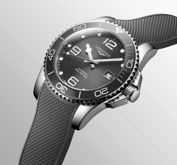 LONGINES 浪琴深海征服者系列浪鬼陶瓷潛水機械錶 41mm L37814769 - 新萬國鐘錶