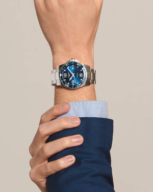 LONGINES 浪琴深海征服者系列浪鬼陶瓷潛水機械錶 41mm L37814966 - 新萬國鐘錶