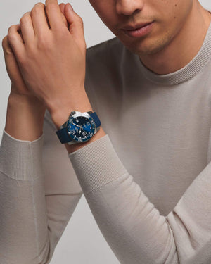 LONGINES 浪琴深海征服者系列浪鬼陶瓷潛水機械錶 41mm L37814969 - 新萬國鐘錶