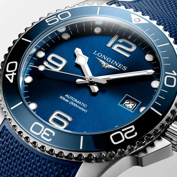 LONGINES 浪琴深海征服者系列浪鬼陶瓷潛水機械錶 41mm L37814969 - 新萬國鐘錶