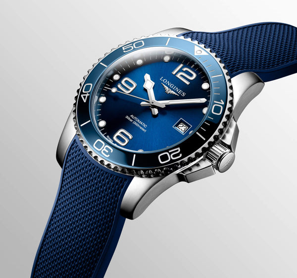 LONGINES 浪琴深海征服者系列浪鬼陶瓷潛水機械錶 41mm L37814969 - 新萬國鐘錶